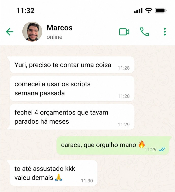 Depoimento de aluno do Conversa que Vende